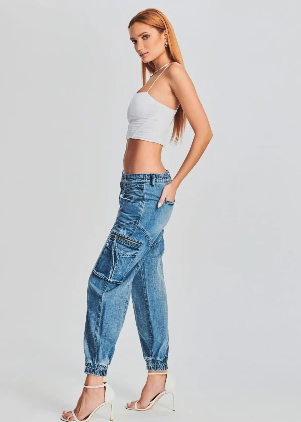 Denim*Retrofete Everette Cargo Pant Sea