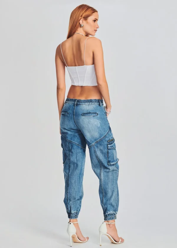 Bottoms*Retrofete Everette Cargo Pant Sea