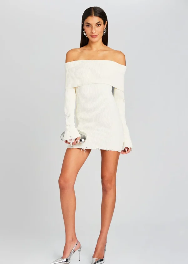 Mini*Retrofete Everleigh Dress Winter White