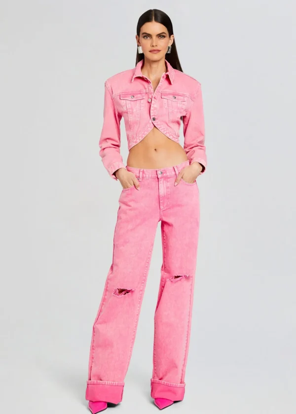 Denim*Retrofete Faith Denim Jacket Malibu Pink