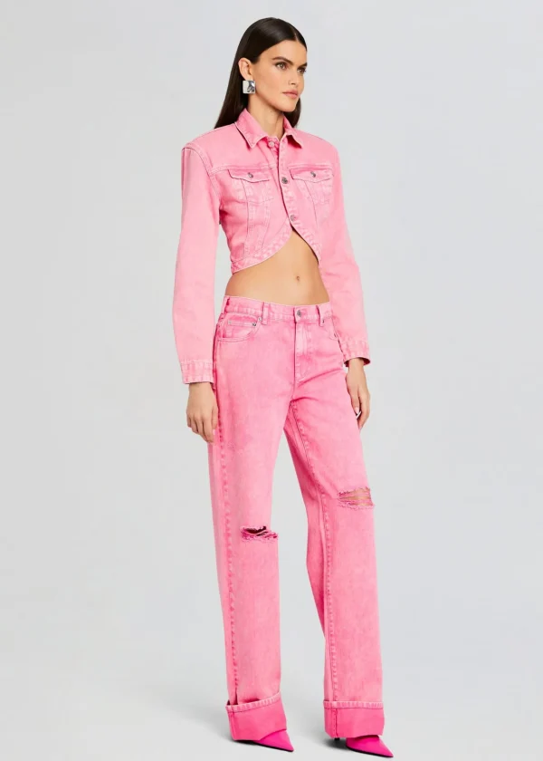 Denim*Retrofete Faith Denim Jacket Malibu Pink