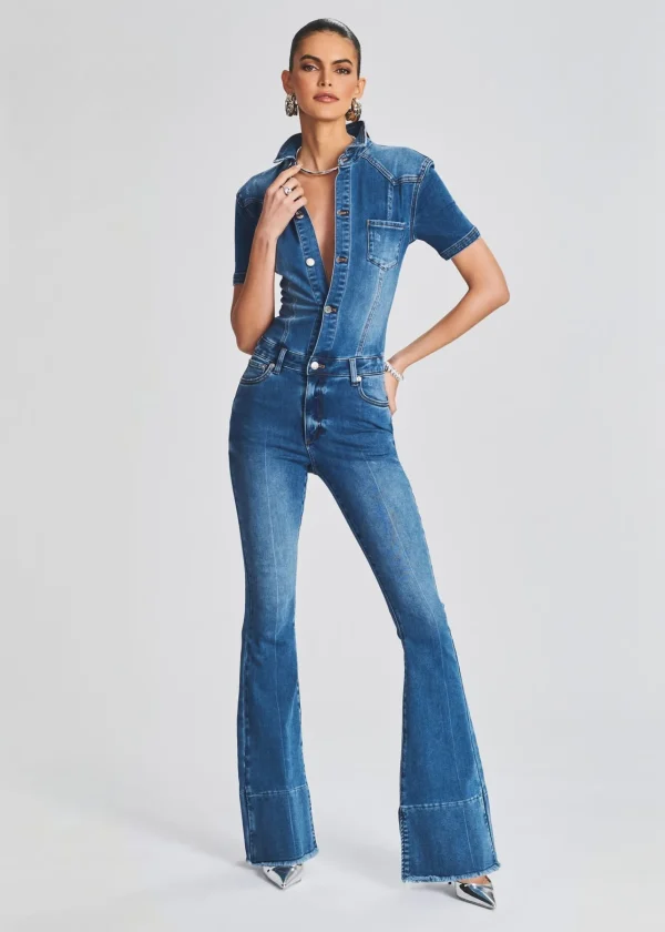 Jumpsuits*Retrofete Fallon Jumpsuit Bayside