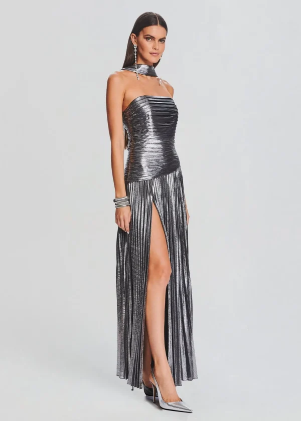 RETROFÊTE*Retrofete Faye Dress Gunmetal