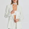 Rehearsal Dinner*Retrofete Femme Blazer White