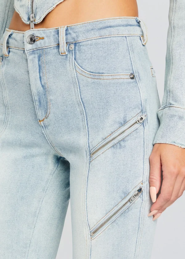Resort '24*Retrofete Ferris Zipper Jean Skylight