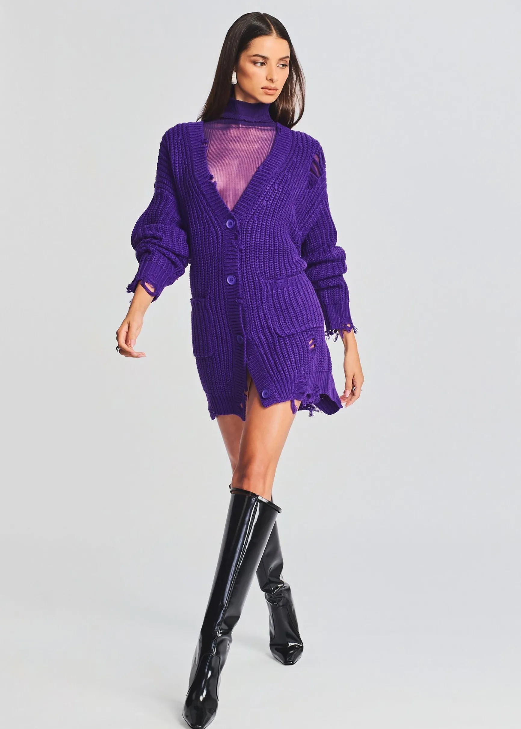 florence_sweater_dress_1-1.webp Dresses*Retrofete Florence Sweater Dress Violet