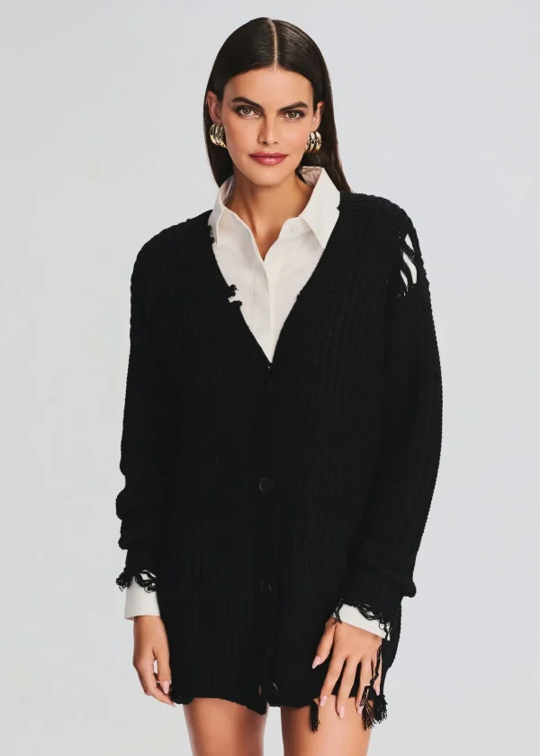 Dresses*Retrofete Florence Sweater Dress Black