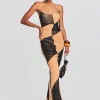 Guest Of*Retrofete Ford Dress Black/Nude