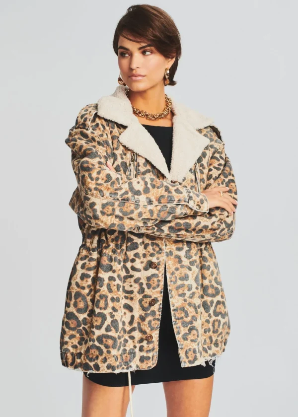 Jackets*Retrofete Frankie Jacket Leopard