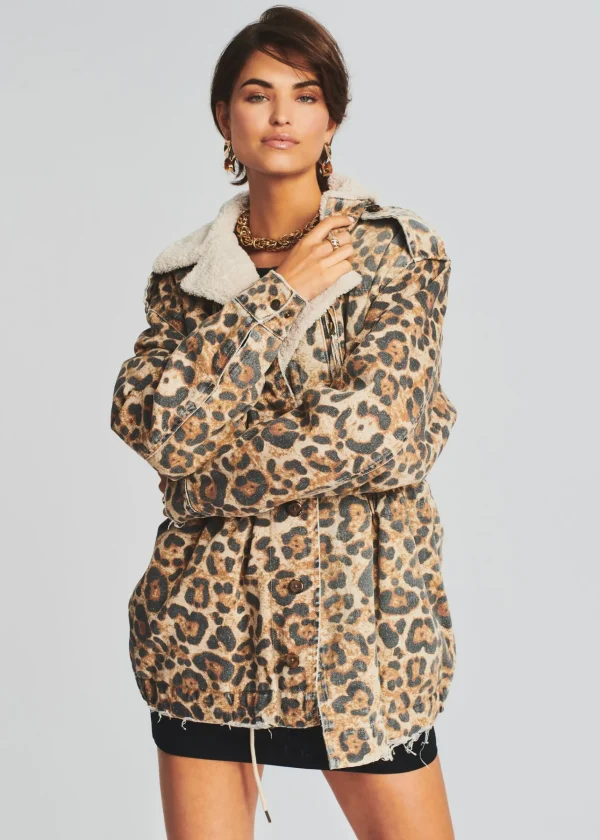 Jackets*Retrofete Frankie Jacket Leopard