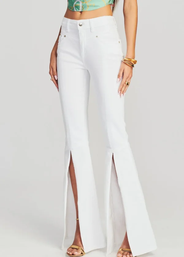 Honeymoon Looks*Retrofete Fresca Pant Optic White