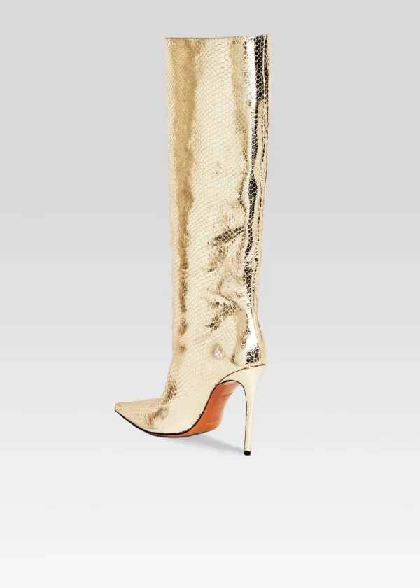 Coming Soon*Retrofete Frida Boot Platino