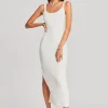 Honeymoon Looks*Retrofete Gabby Maxi White