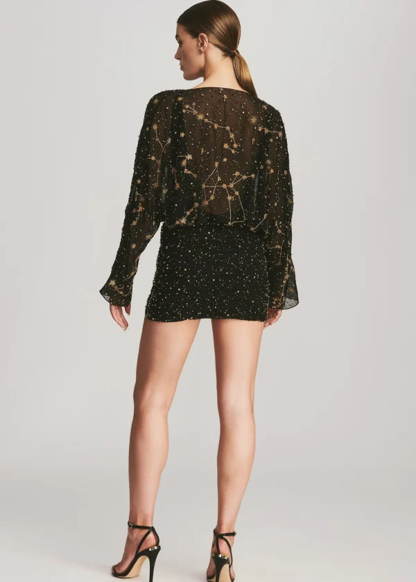 Dresses*Retrofete Gemini Dress Black/Gold