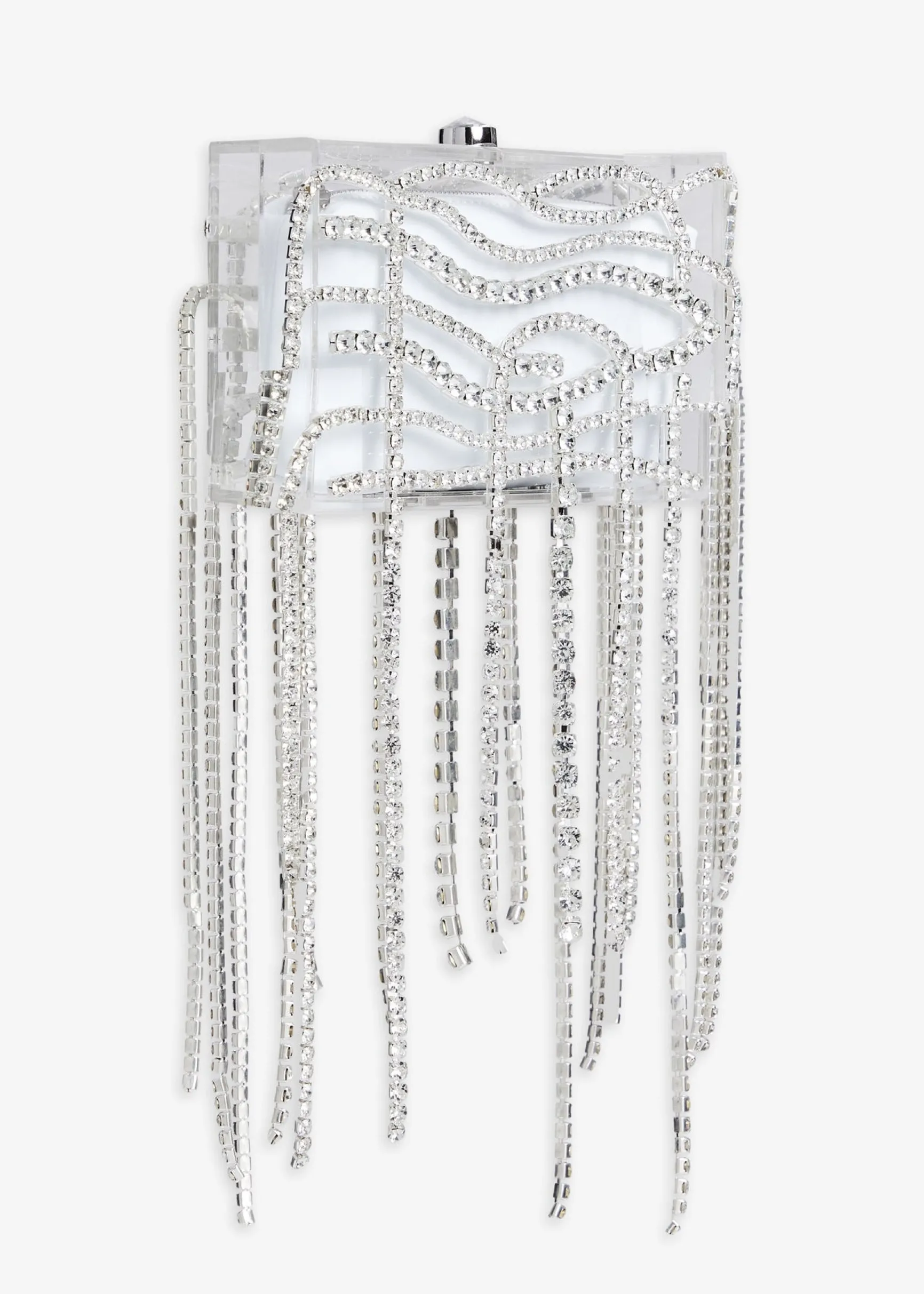 georgina_crystal_bag_3-1.webp Subtle Shimmer*Retrofete Georgina Crystal Bag Clear/Silver
