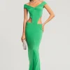 Final Sale*Retrofete Giada Dress Green