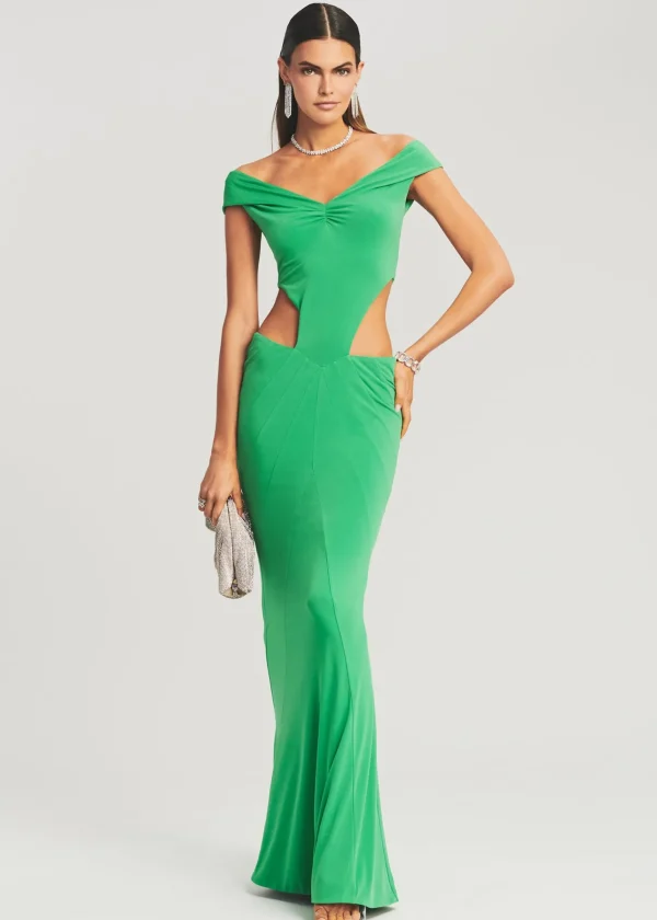 Guest Of*Retrofete Giada Dress Green