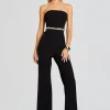 Jumpsuits*Retrofete Glenda Jumpsuit Black/Silver