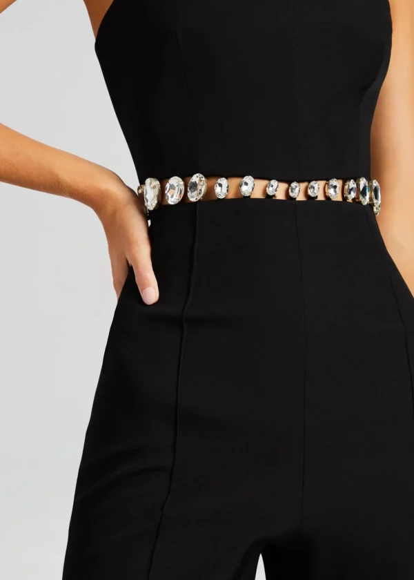 Coming Soon*Retrofete Glenda Jumpsuit Black/Silver