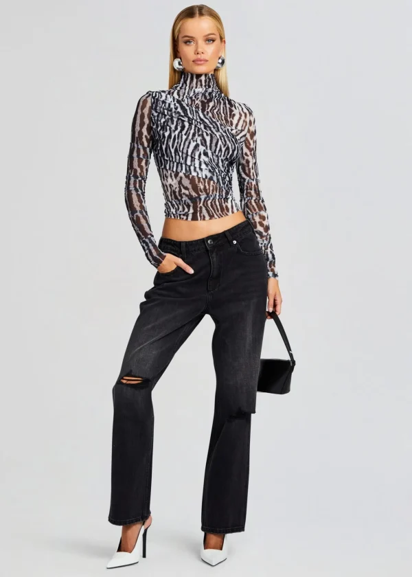 Bottoms*Retrofete Goldie Jean Midnight