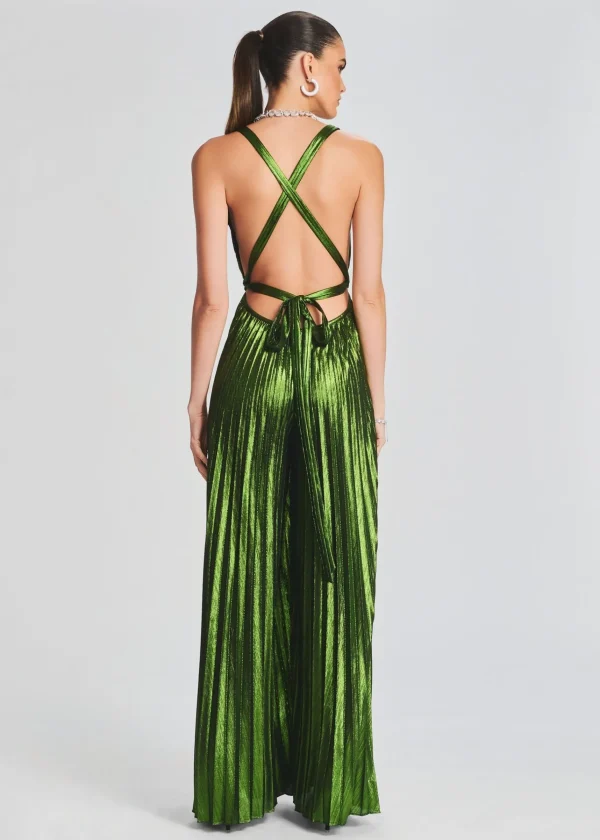 Guest Of*Retrofete Graciane Jumpsuit Lime