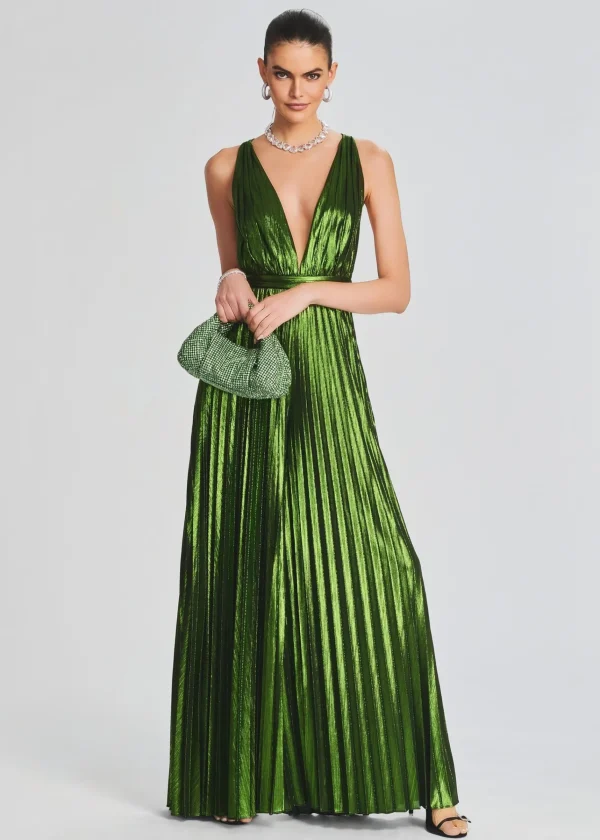 Guest Of*Retrofete Graciane Jumpsuit Lime