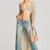Neutral Moments*Retrofete Haifa Crochet Cardigan Sand