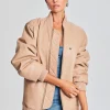 Outerwear*Retrofete Halle Leather Jacket Tannin