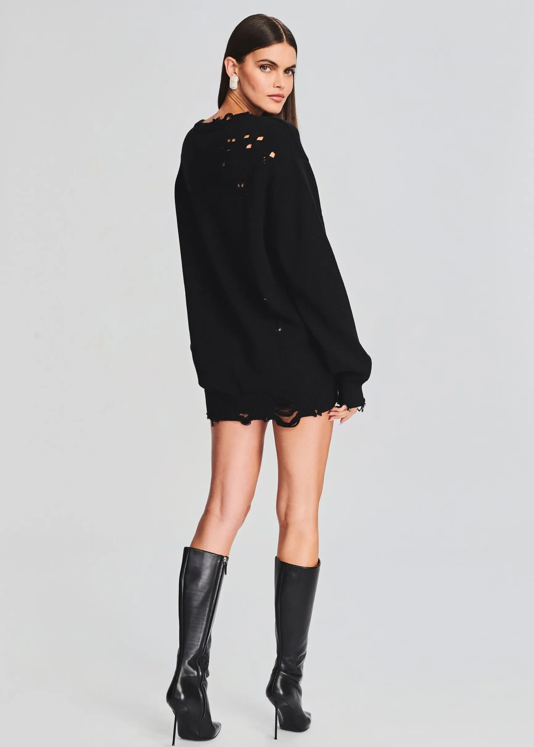hank_sweater_dress_3.webp Dresses*Retrofete Hank Sweater Dress Black