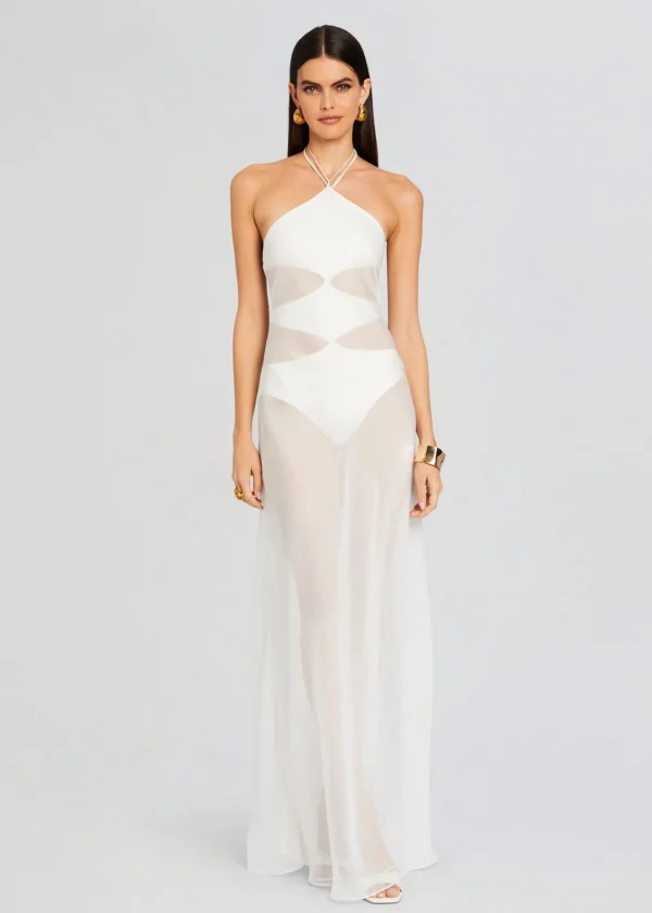 Bachelorette Party*Retrofete Heleny Maxi Dress Cream