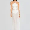 The Destination Bride*Retrofete Heleny Maxi Dress Cream