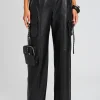 Day to Night*Retrofete Honey Leather Pant Black