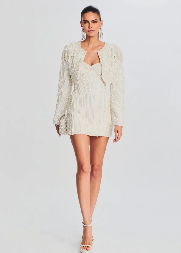 RETROFÊTE*Retrofete Ian Pearl Jacket Ivory