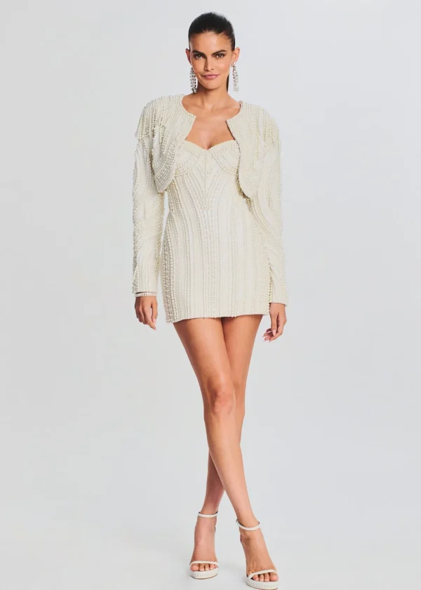 RETROFÊTE*Retrofete Ian Pearl Jacket Ivory