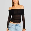Sheer Bliss*Retrofete Idalia Top Black