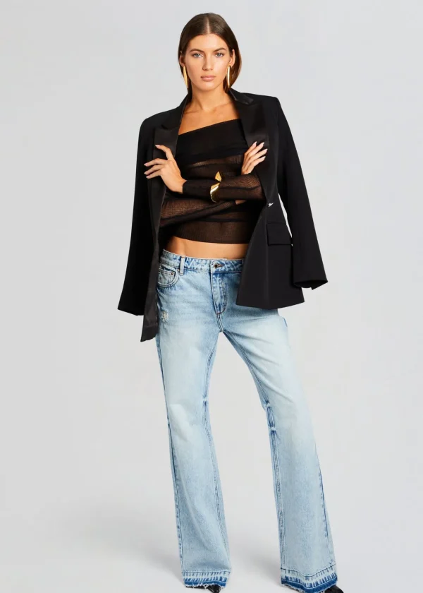 Sheer Bliss*Retrofete Idalia Top Black