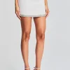 Bachelorette Party*Retrofete Iggy Skirt White/Silver