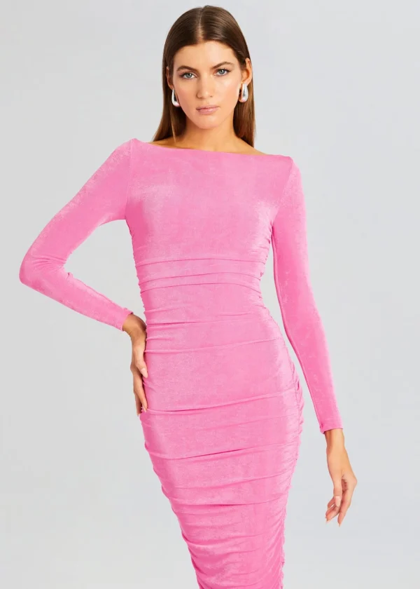 Guest Of*Retrofete Imogen Dress Malibu Pink