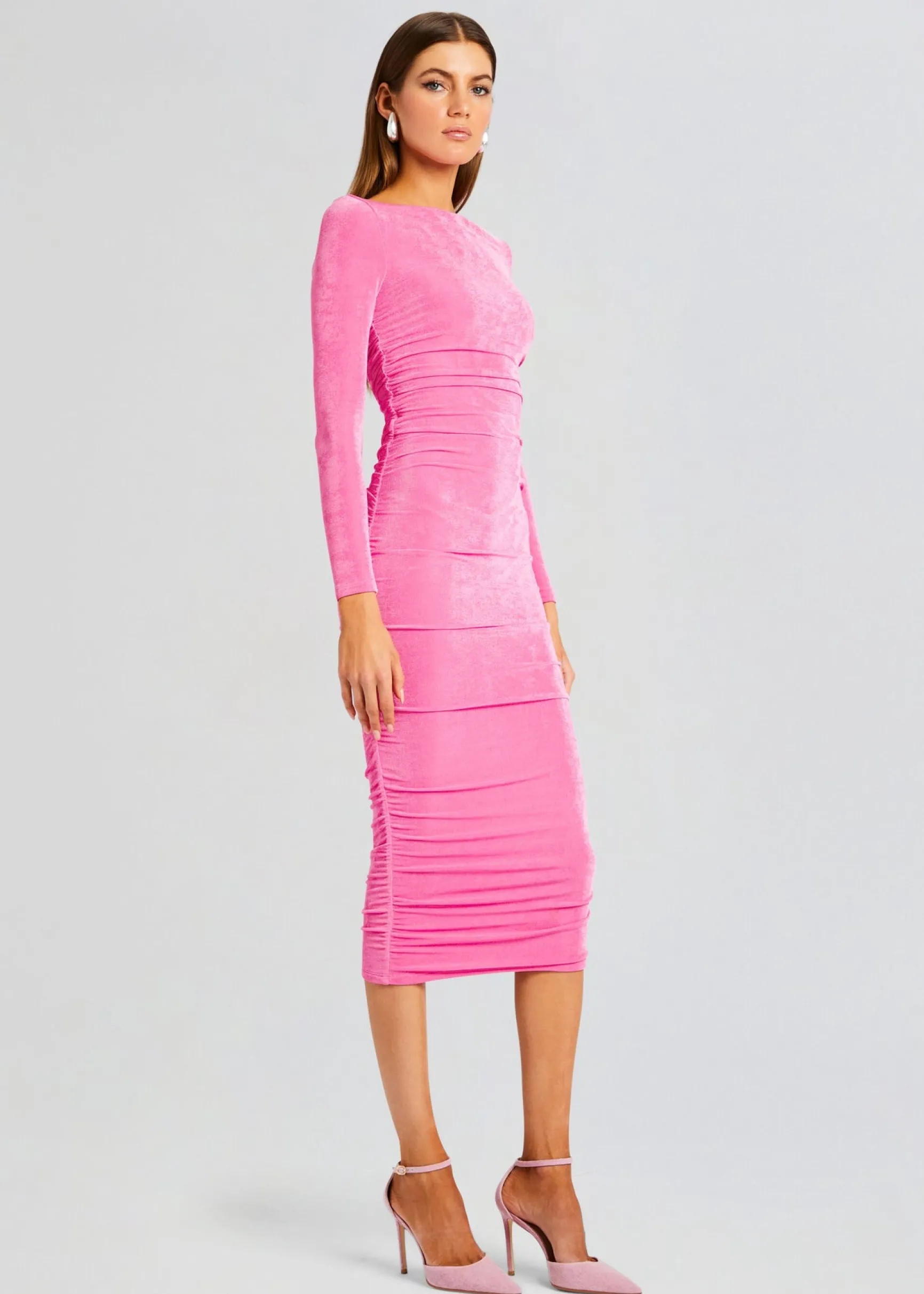 imogen_dress_2-3.webp Spring Knits*Retrofete Imogen Dress Malibu Pink
