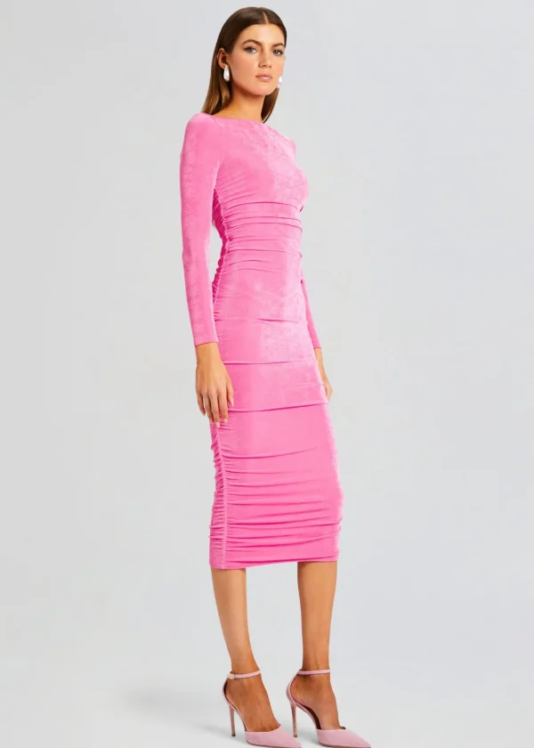 Midi*Retrofete Imogen Dress Malibu Pink