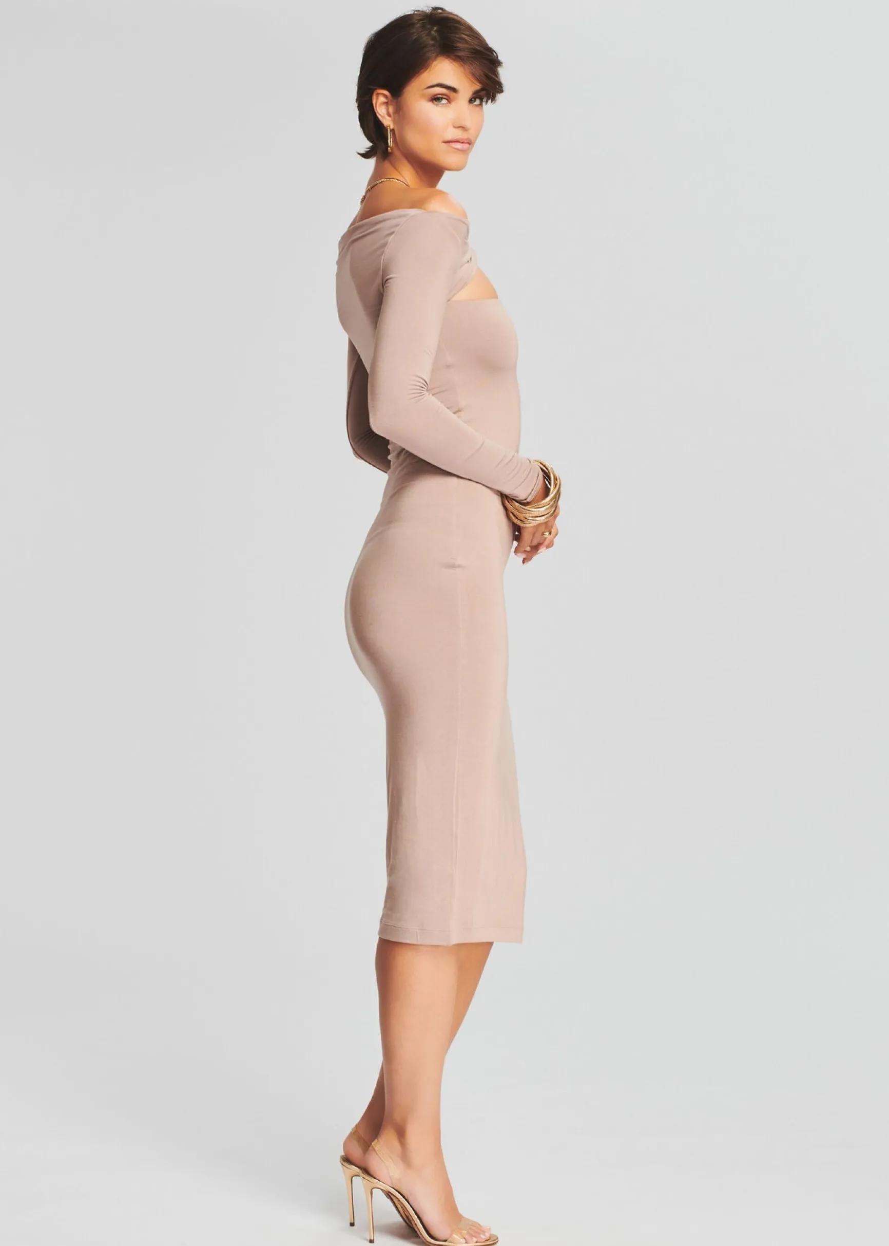 irene_dress_2.webp Midi*Retrofete Irene Dress Dark Beige