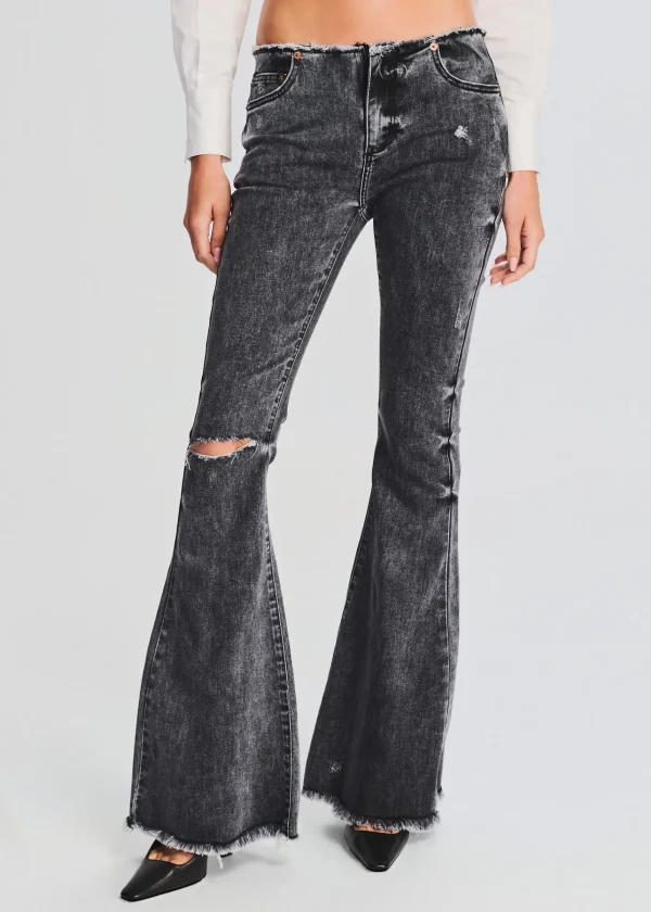 Bottoms*Retrofete Izzi Low-Rise Jean Castlerock