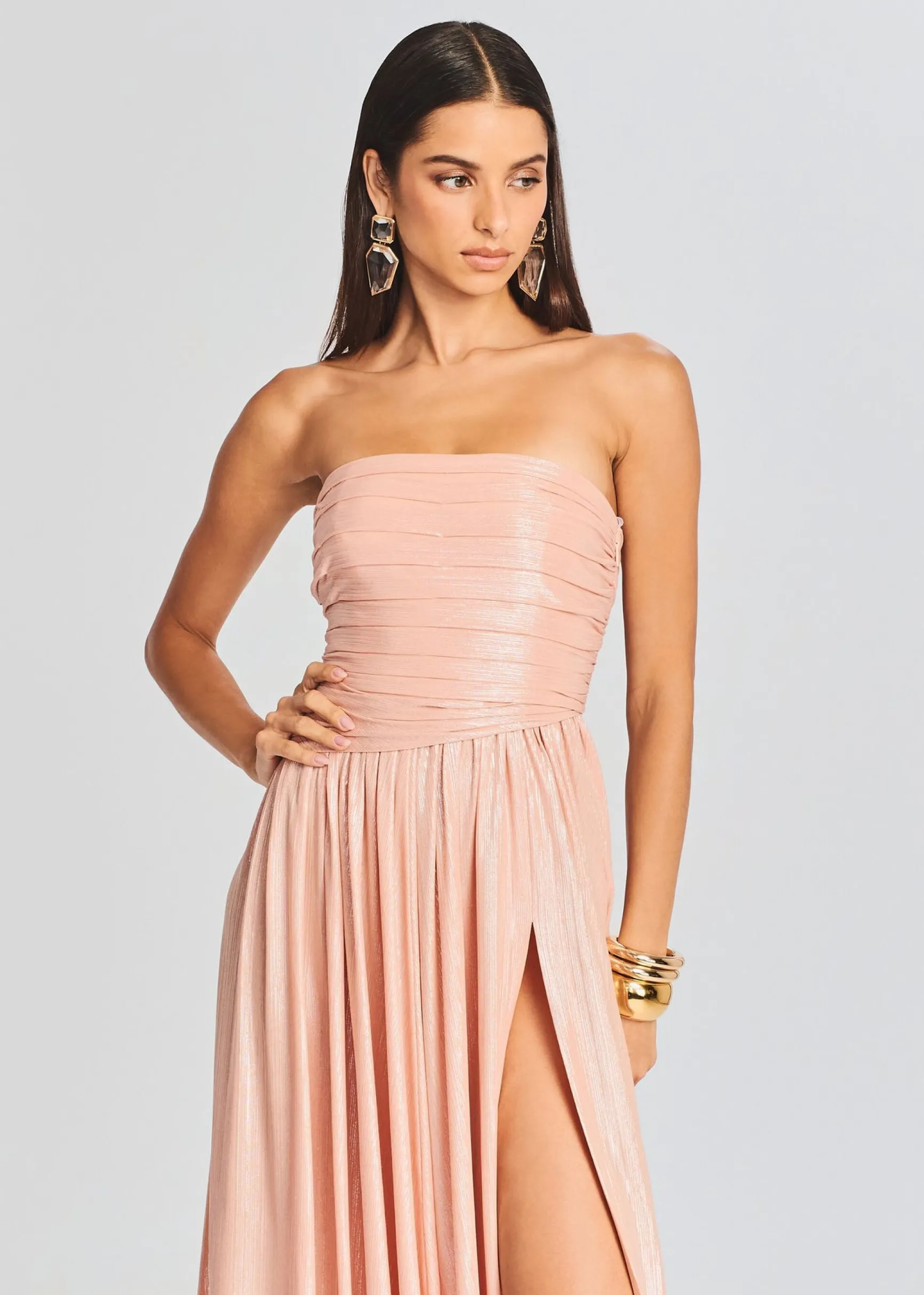 jacie_dress_1-5.webp RETROFÊTE*Retrofete Jacie Dress Peach