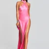 Guest Of*Retrofete Jagger Dress Hyper Pink
