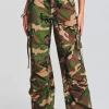 Denim*Retrofete Jane Cargo Pant Washed Camo