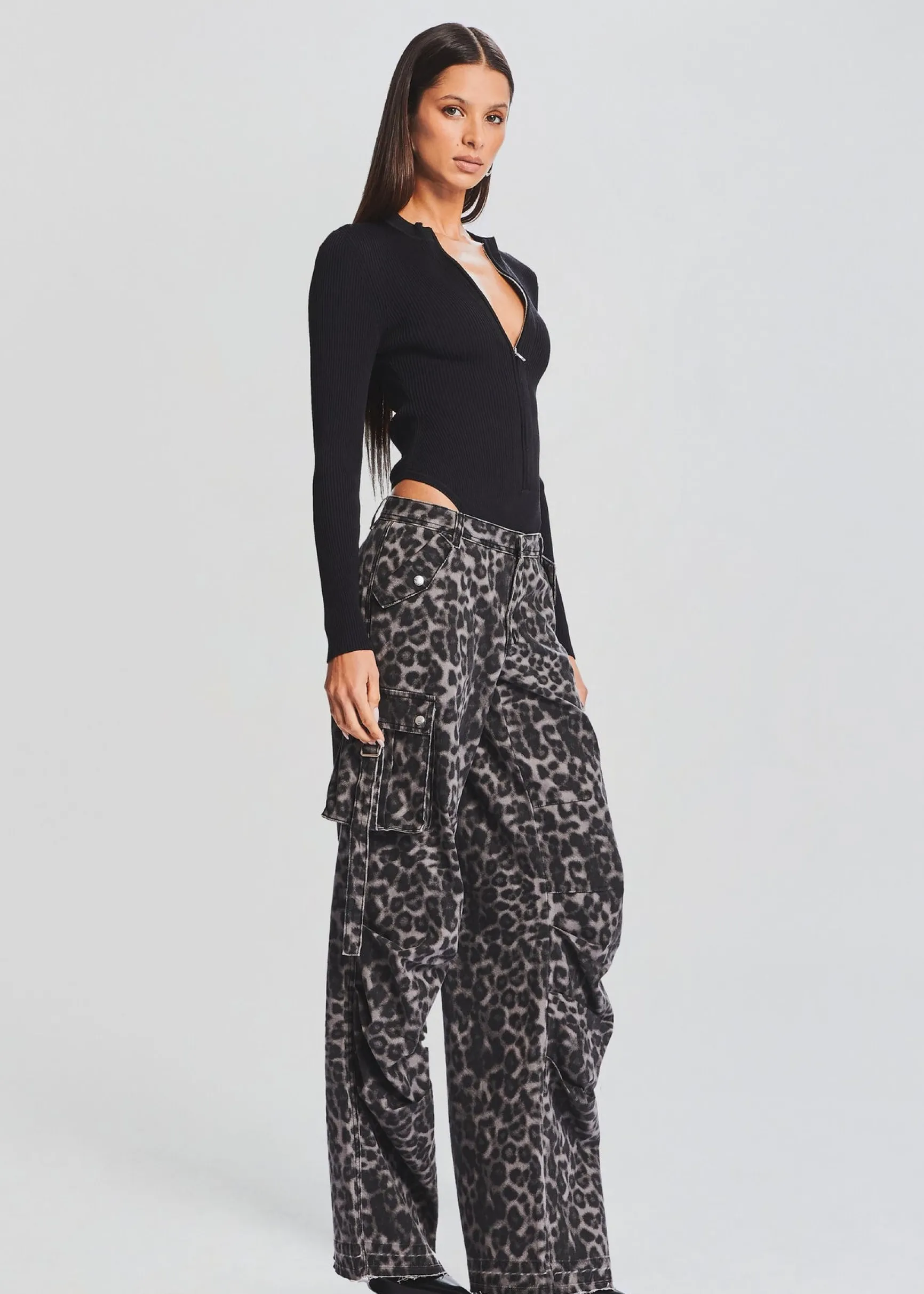 jane_cargo_pant_2-2.webp Bottoms*Retrofete Jane Cargo Pant Grey Leopard