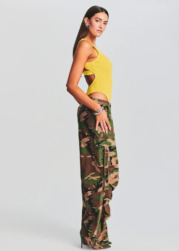 Denim*Retrofete Jane Cargo Pant Washed Camo