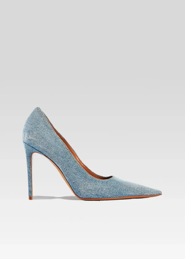 RETROFÊTE*Retrofete Jasmine Heel Denim