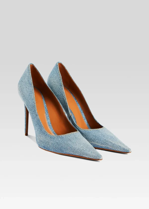 RETROFÊTE*Retrofete Jasmine Heel Denim
