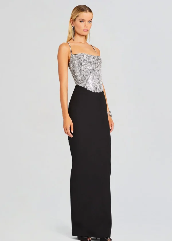 RETROFÊTE*Retrofete Jazlyn Dress Black/Silver